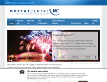 Tablet Screenshot of moffatcentre.com